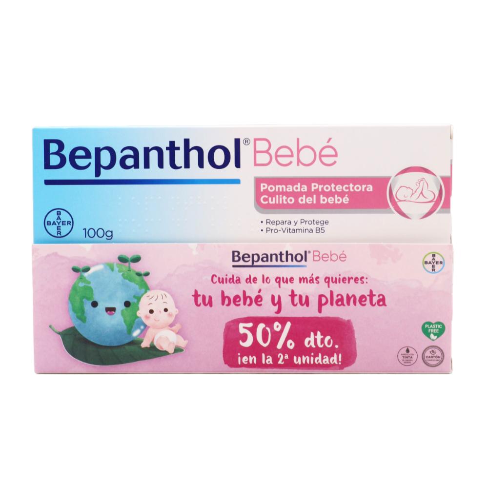 BEPANTHOL Pomada Protectora Bebé DUPLO 2x100gr 50% 2ª ud-1