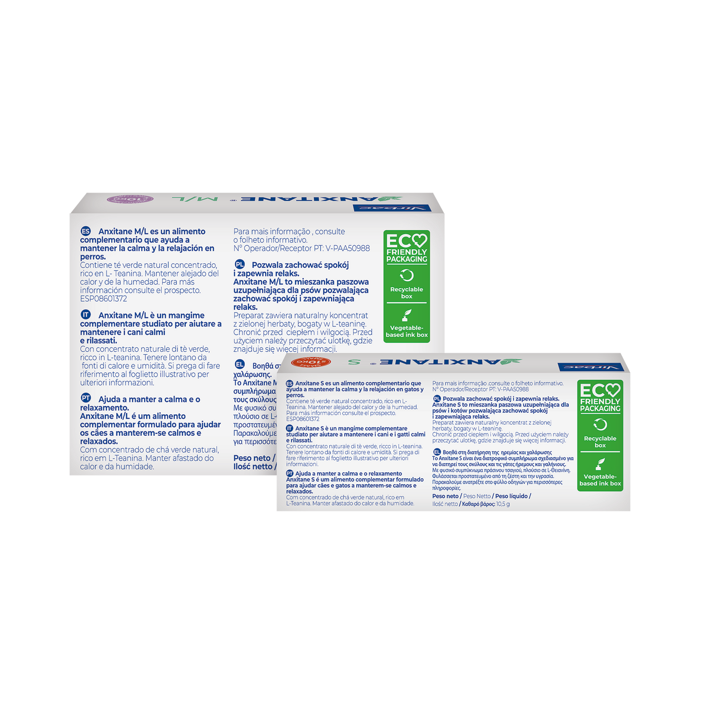 Virbac Anxitane S Supplément Nutritionnel Antipânico 30 comprimés