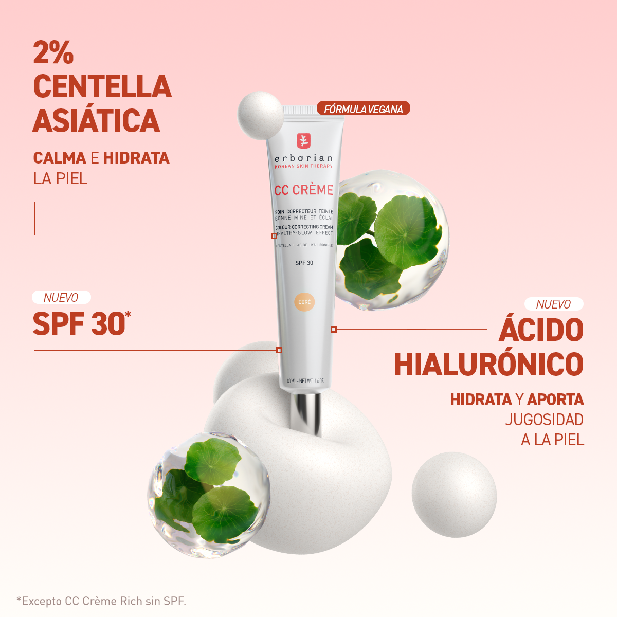 Erborian CC Crème Clair SPF 30 15 ml