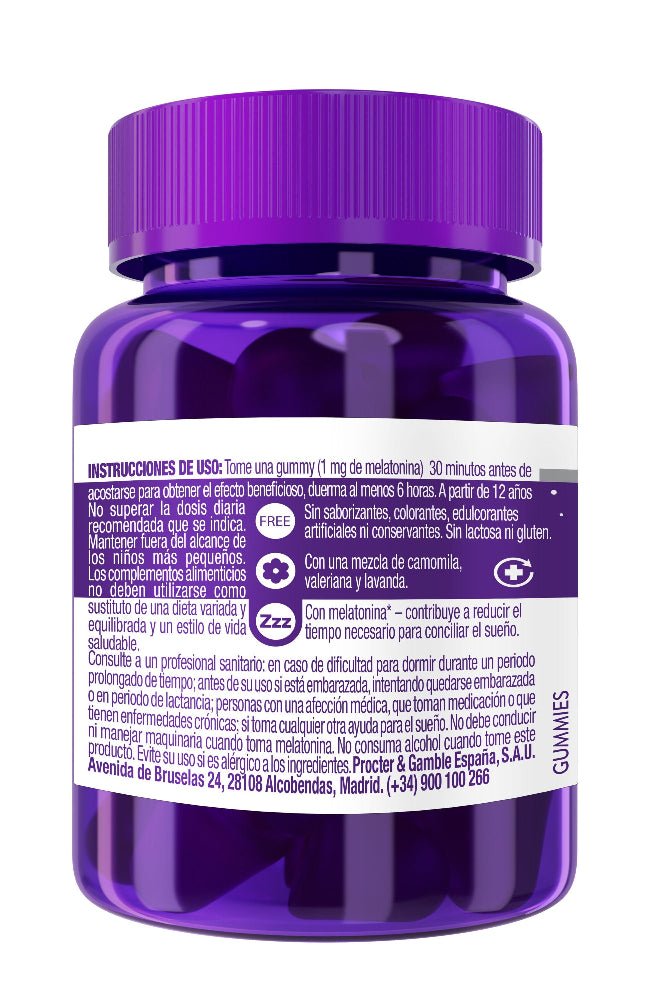 ZzzQuil Sommeil Mélatonine 3x60 Gummies