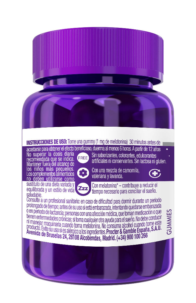 ZzzQuil Sueño Melatonina 60 + 30 Gummies
