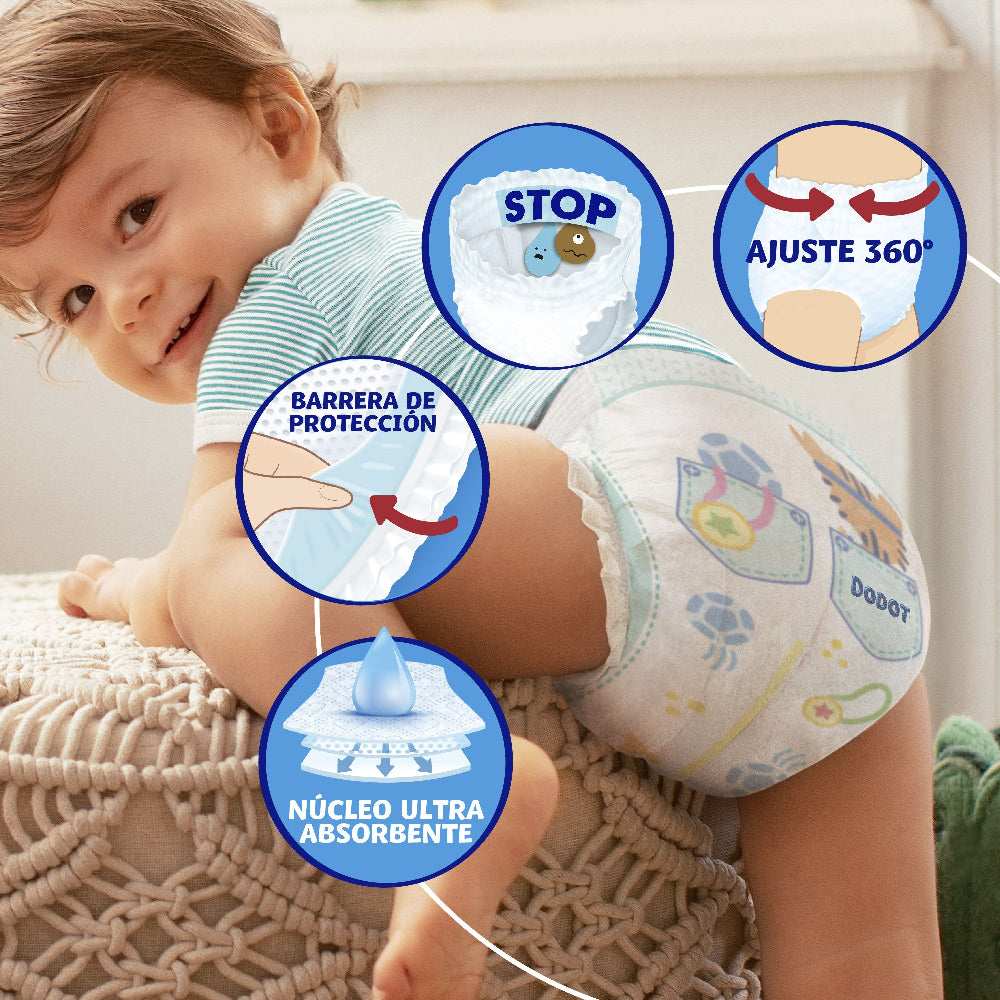 DODOT Pants Talla 4 (9-15 Kg) 33 unidades