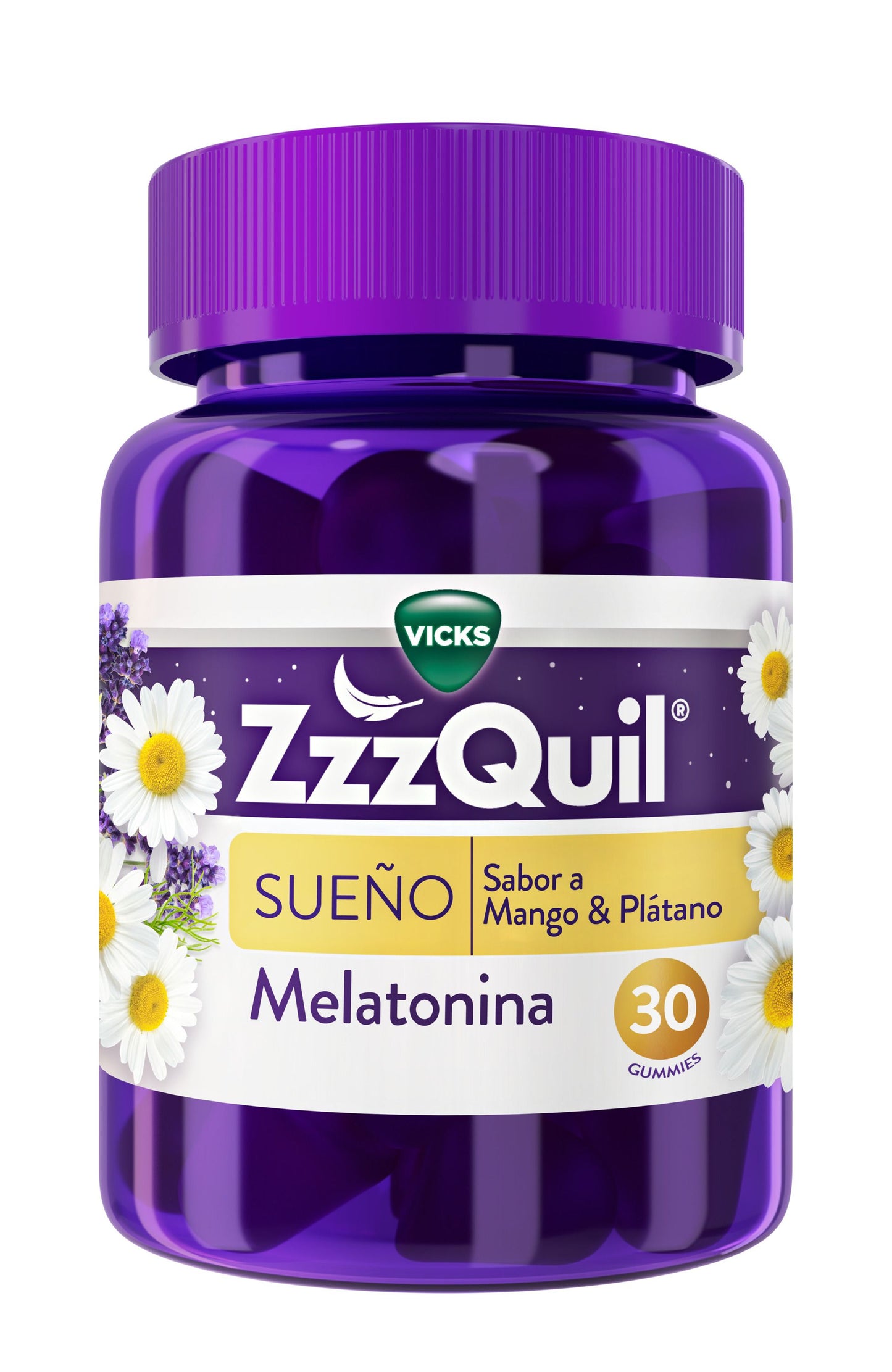 ZzzQuil Natura Melatonina Gusto Mango E Banana 30 Caramelle Gommose