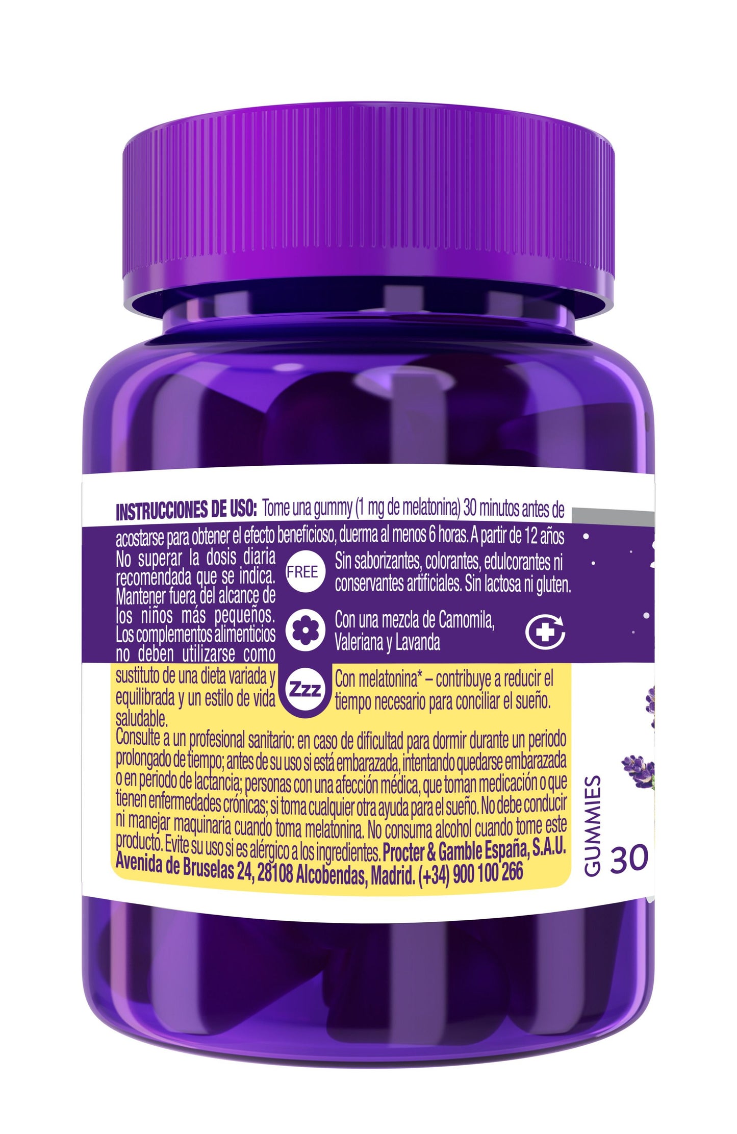 ZzzQuil Natura Melatonina Gusto Mango E Banana 30 Caramelle Gommose