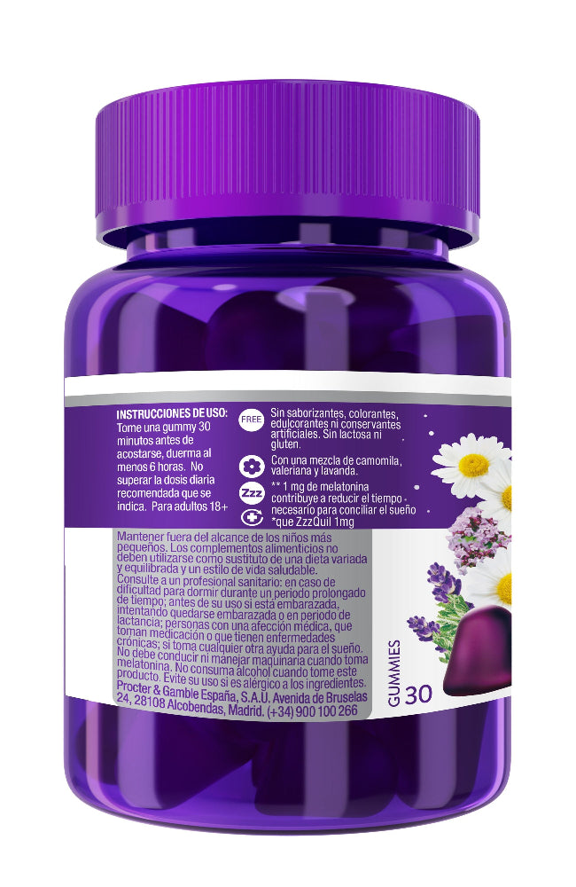 ZzzQuil Sueño Forte 2x30 Gominolas