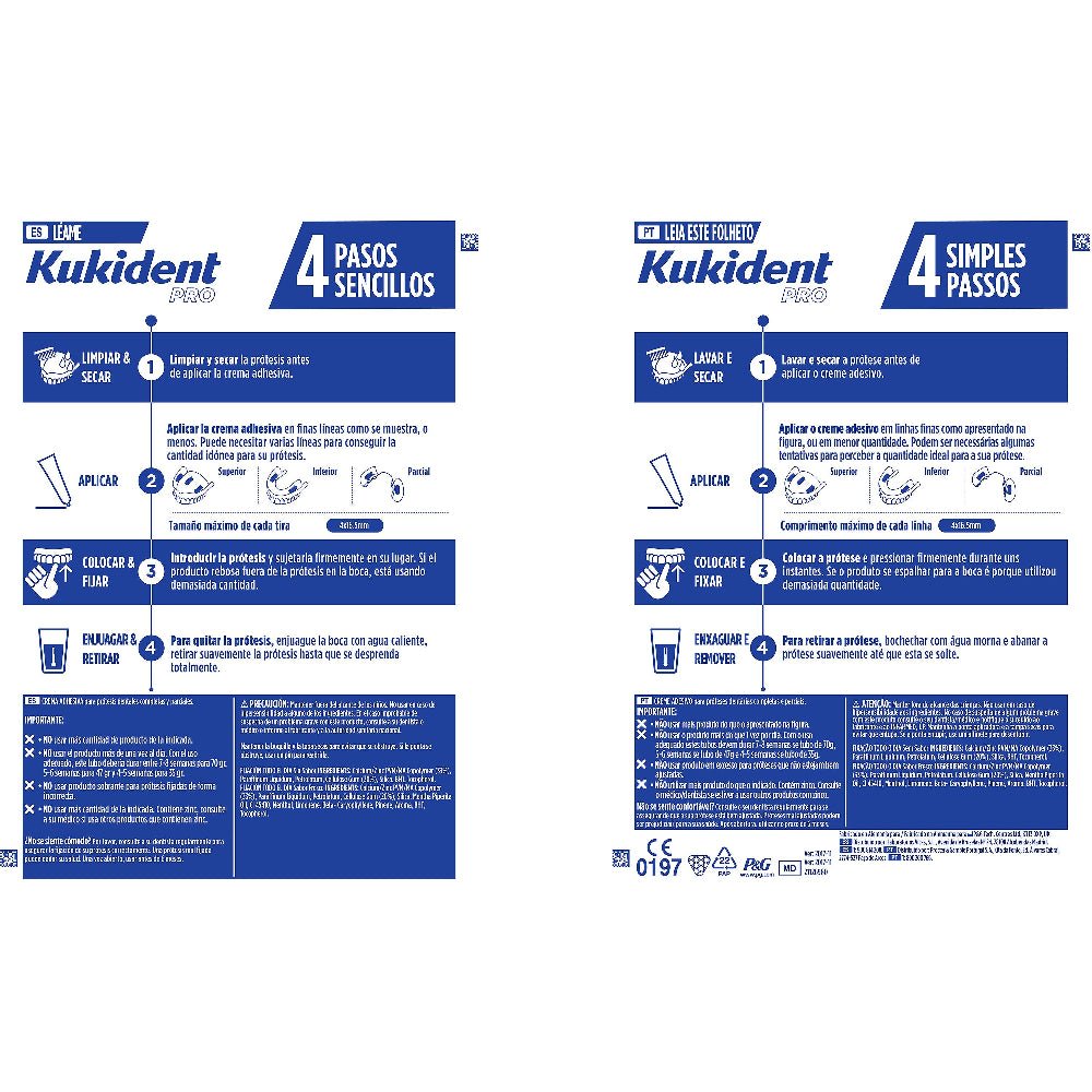 KUKIDENT Pro Complete Sabor Neutro Duplo 2x70 g