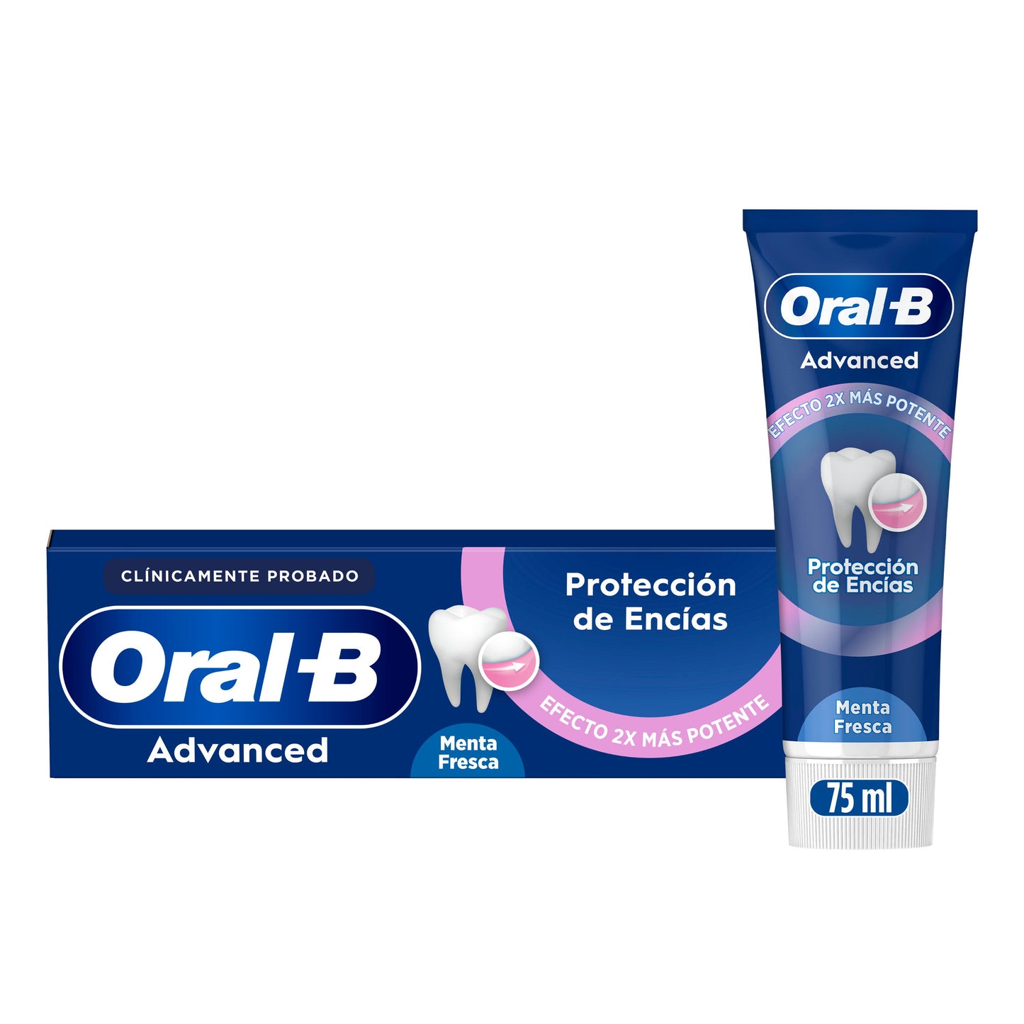 Oral-B Advanced Protection des Gencives Dentifrice Antibactérien 75ml
