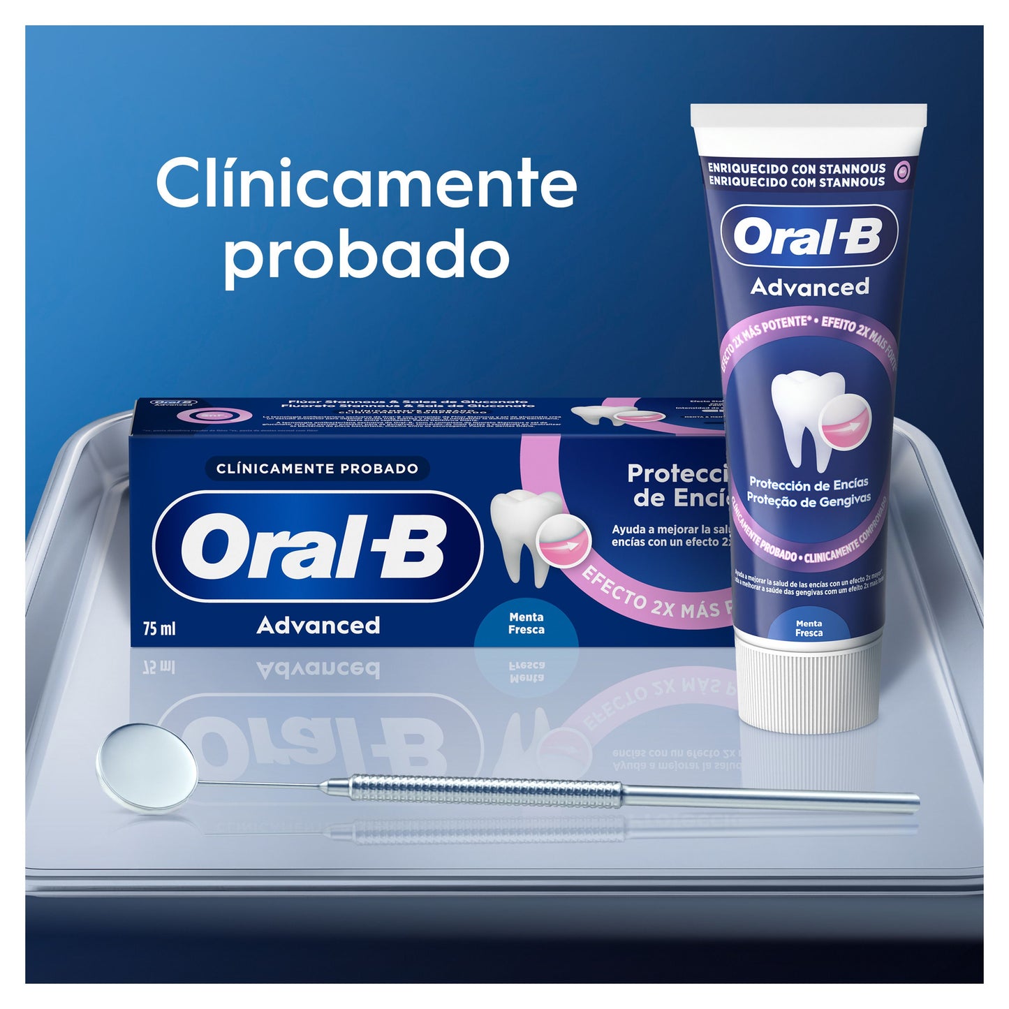 Oral-B Advanced Protection des Gencives Dentifrice Antibactérien 75ml