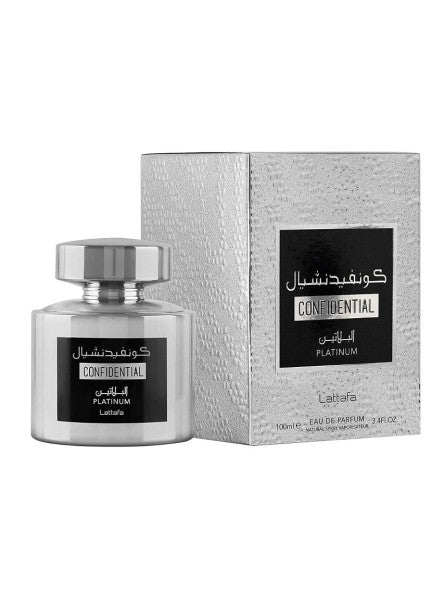 Lattafa Confidential Platinum Eau de Parfum 100ml-3