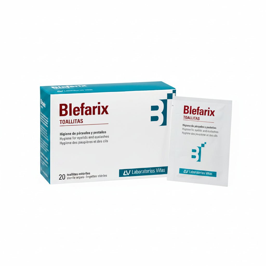 Blefarix Toalhetes Higiene Pálpebras e Pestanas – 20 Unidades