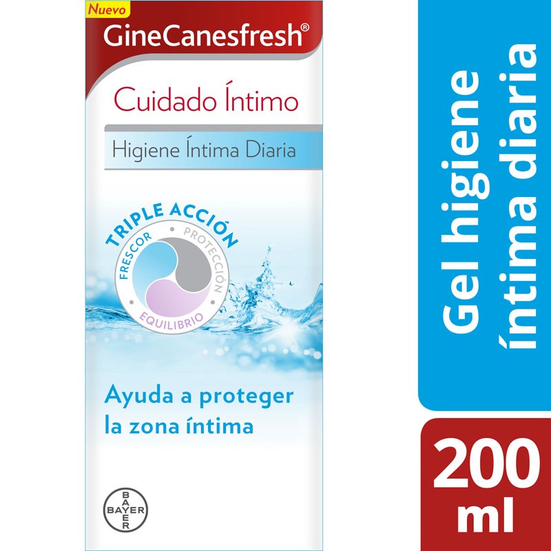 GineCanesFresh Gel de Higiene Íntima Diaria 200ml-2