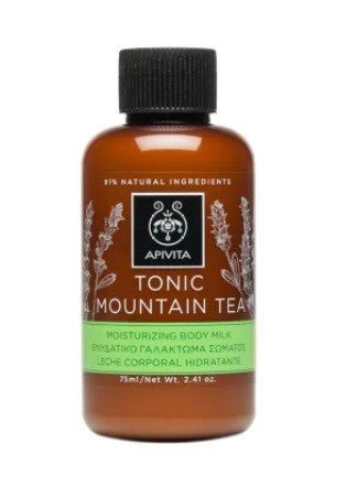 Apivita Leche Corporal Hidratante Tonic Mountain Tea 75ml-1