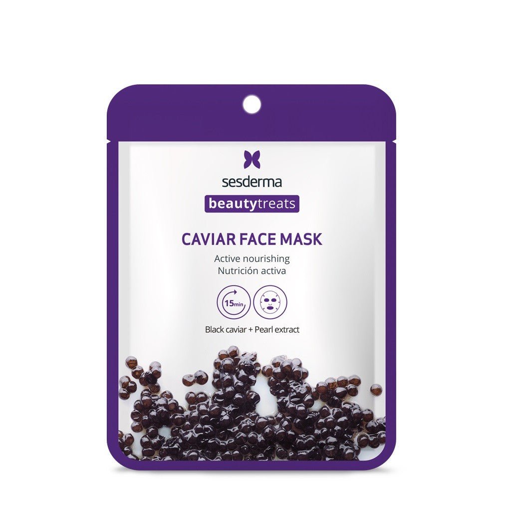 SESDERMA Máscara facial Black Caviar Nutrición Activa 22ml-1