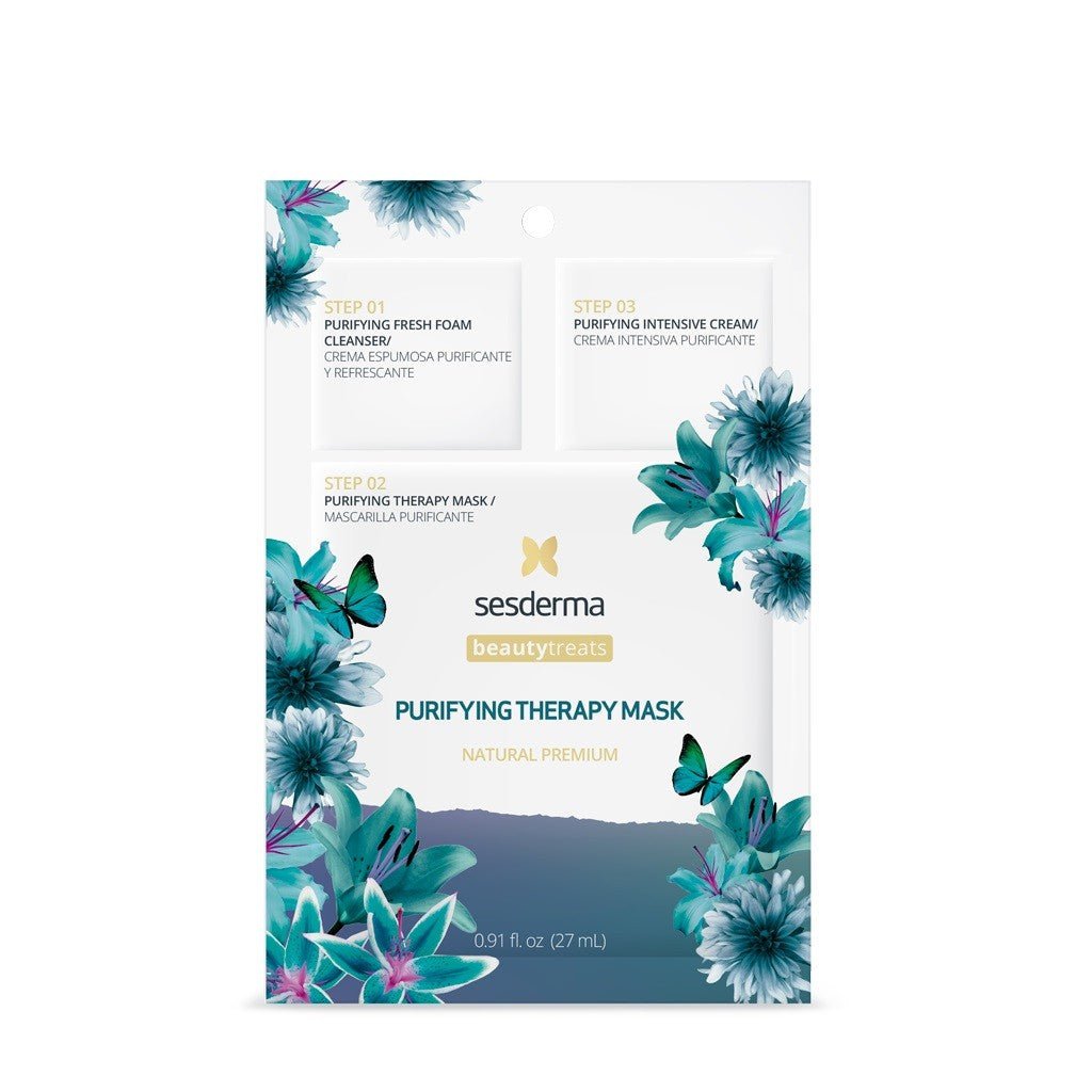 SESDERMA Mascarilla facial Purificante Natural Purifying Therapy 27ml-1