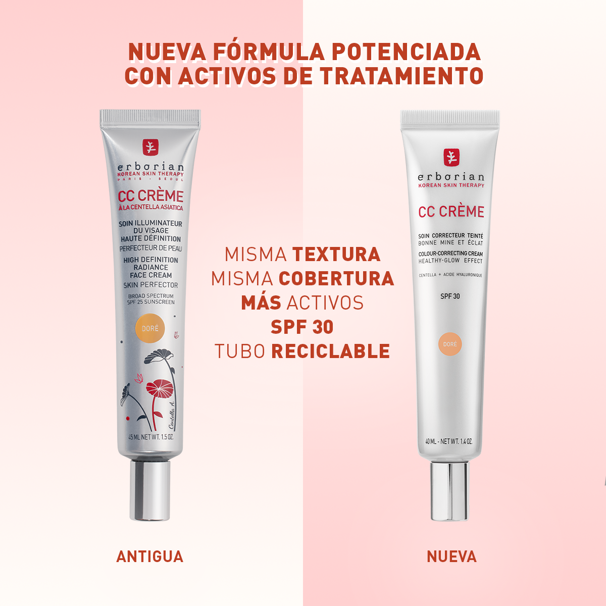 Erborian CC Crème Clair Crème Visage 40ml