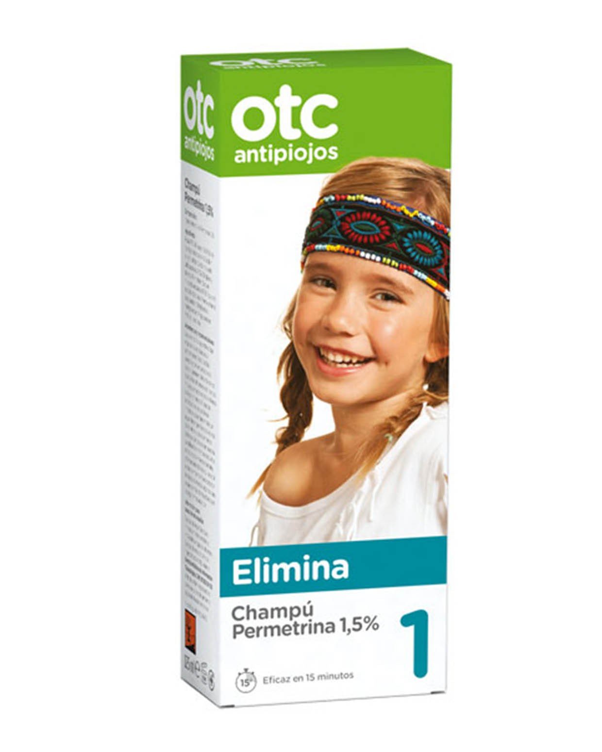 OTC Champú Antipiojos 1'5% 125ML-1