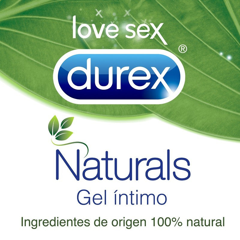 DUREX Naturals Gel Duplo Lubricante Íntimo Pure 100% Natural 2x100ml-4