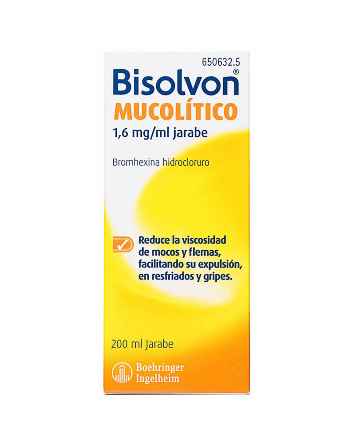 BISOLVON Mucolítico Jarabe 1.6 MG/ML 200ML