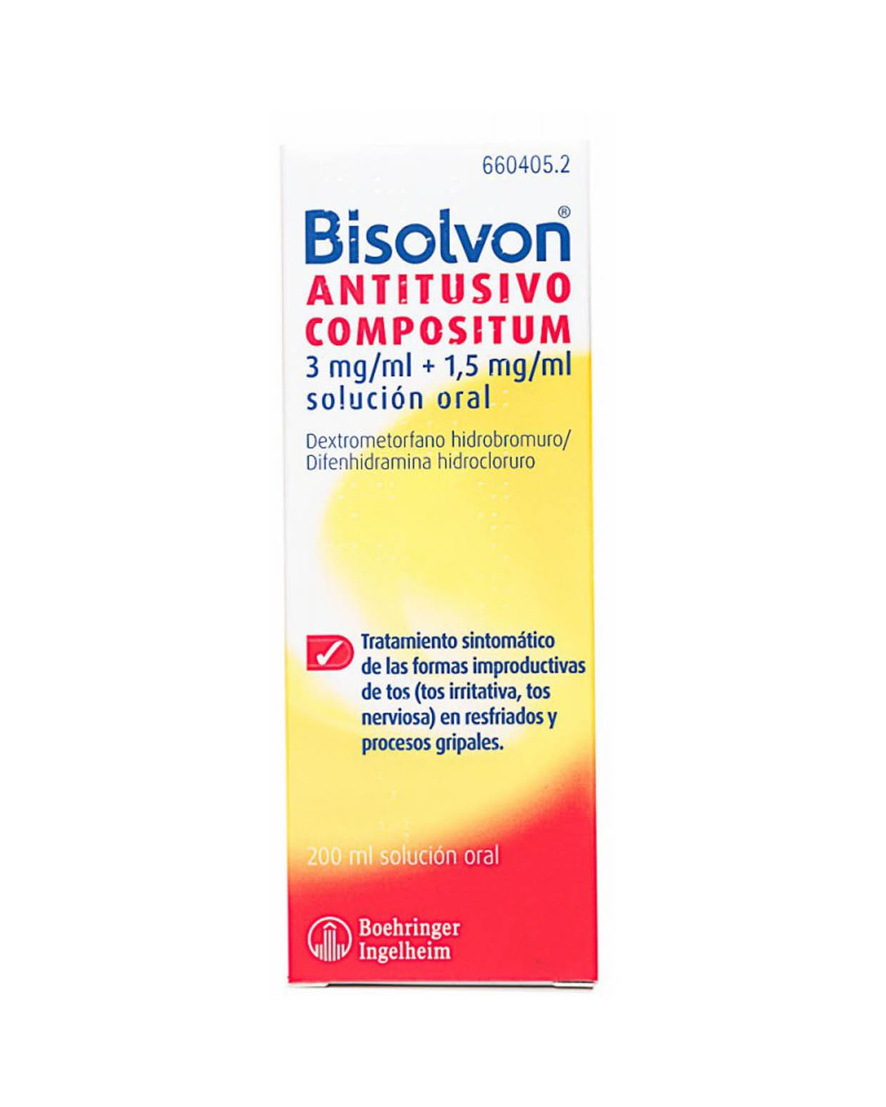 BISOLVON ANTITUSIVO COMPOSITUM 3/1.5 MG/ML SOLUCION ORAL 200 ML-1