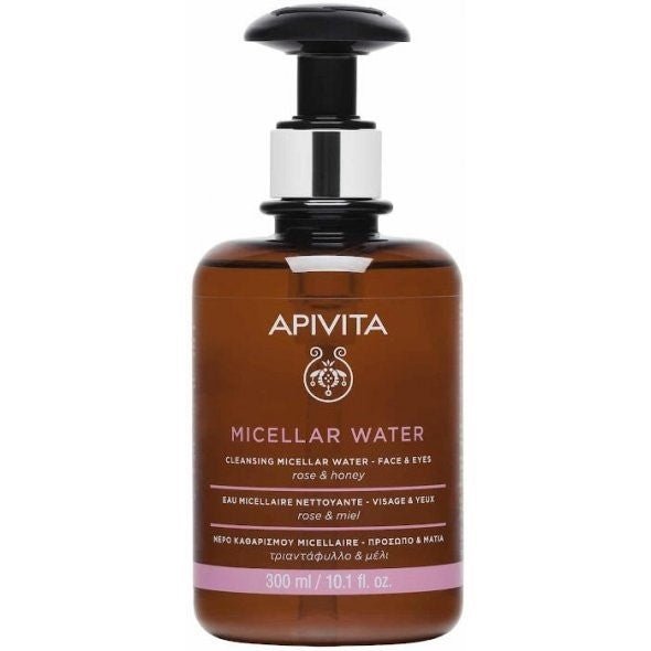 Apivita Agua Micelar Limpiadora Rostro y Ojos 300ml-1