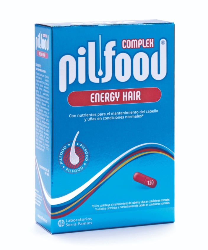 PILFOOD Complex Energy Hair 120 Comprimidos-1