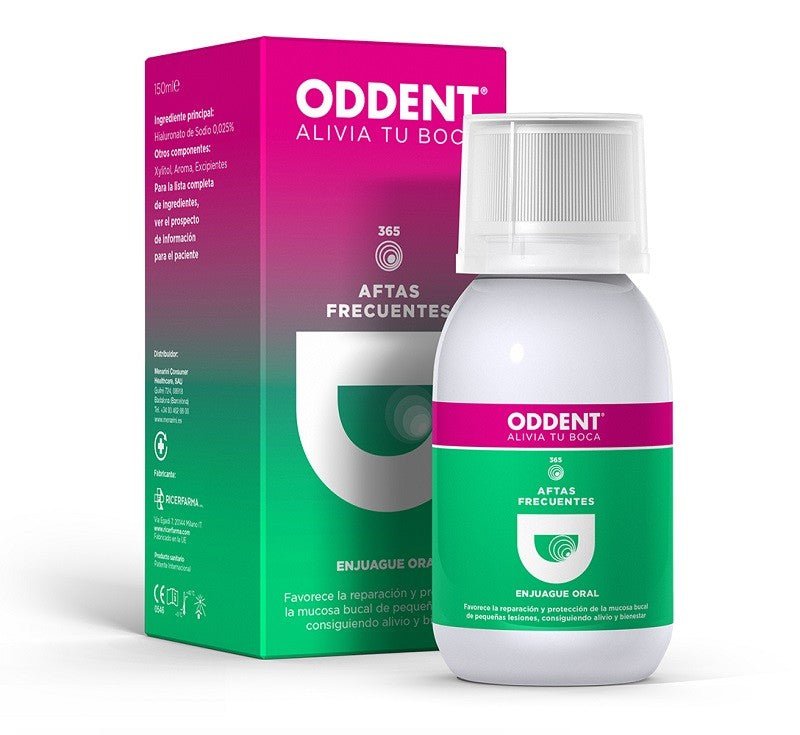ODDENT Enjuague Bucal Aftas Frecuentes 300ml-1