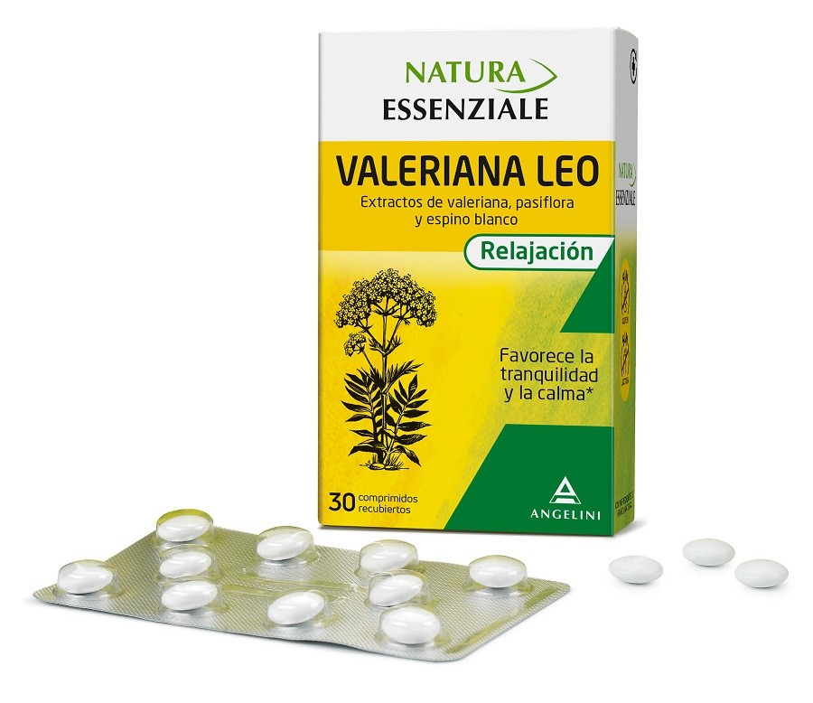Natura Essenziale Valeriana Leo Relajación 30 comprimidos-1