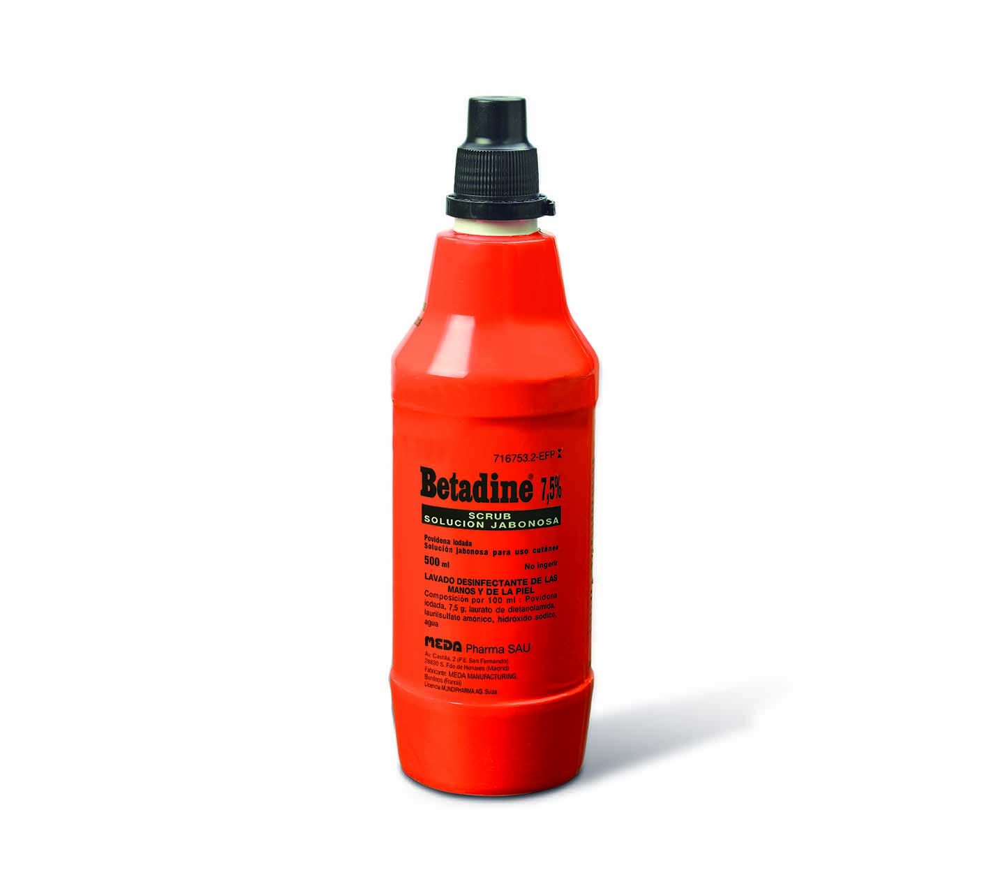 Betadine Jabonoso Desinfectante 7.5% 500ML-1