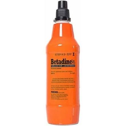 Betadine Jabonoso Desinfectante 4% 500ML-1