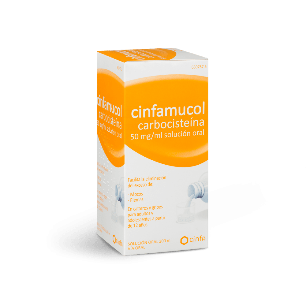 Cinfamucol Carbocisteína Solución Oral 200ML-1