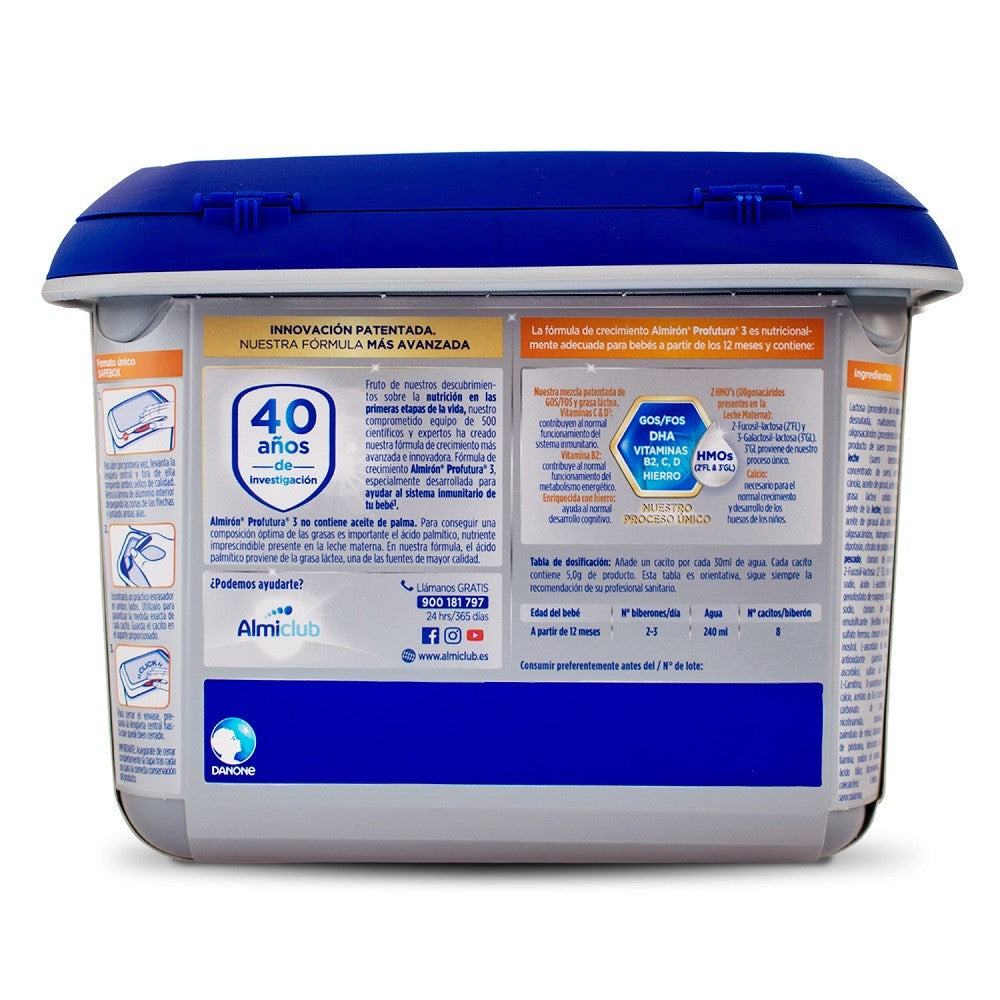 ALMIRÓN Profutura 3 Leche de Crecimiento Duobiotik 800gr-10