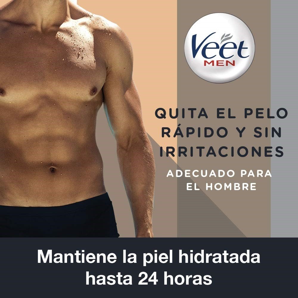 VEET Men Crema Depilatoria de Ducha para Cuerpo 150ml-4