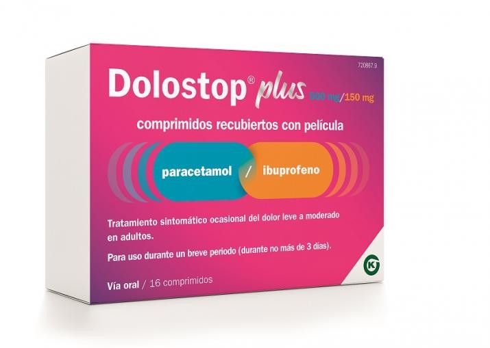 Dolostop Plus 500MG/150MG 16 Comprimidos-1