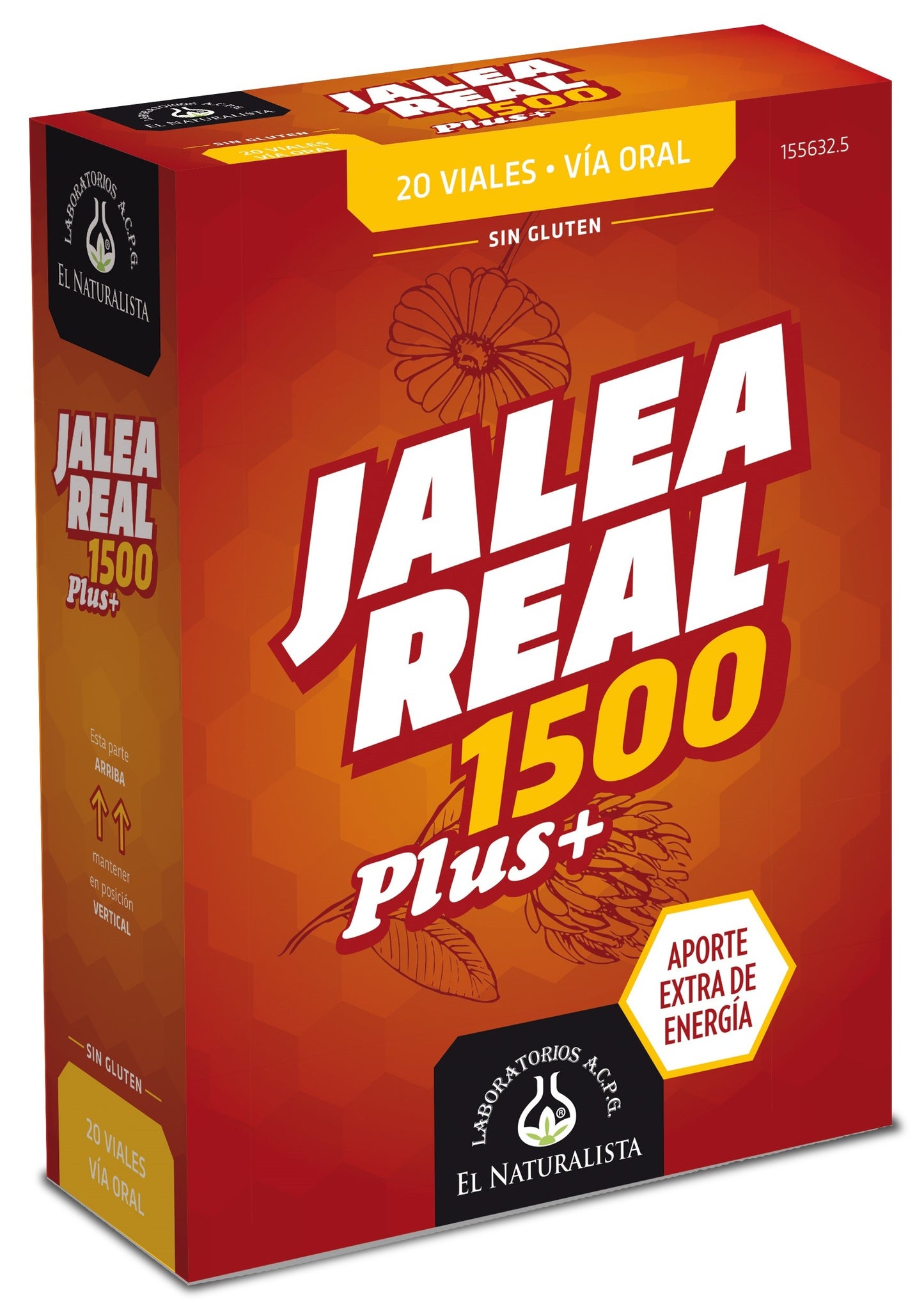 Jalea Real 1500 Plus+ El Naturista 20 viales-1