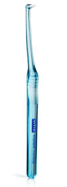 VITIS Cepillo Dental Implant Monotip Azul-1