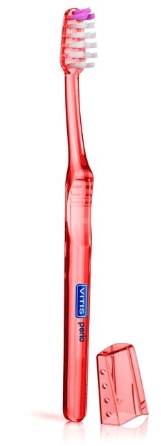 VITIS Cepillo Dental Perio Rojo-1