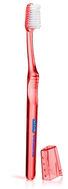 VITIS Orthodontic Cepillo de Dientes Ortodoncia Morado-4