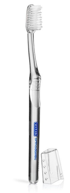 VITIS Orthodontic Cepillo de Dientes Ortodoncia Morado-6
