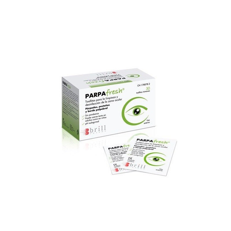ParpaFresh Toallitas Limpieza Ocular Párpados y Pestañas 30 uds-1