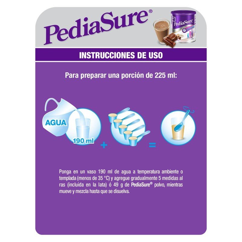 PediaSure Polvo Chocolate 850gr-3