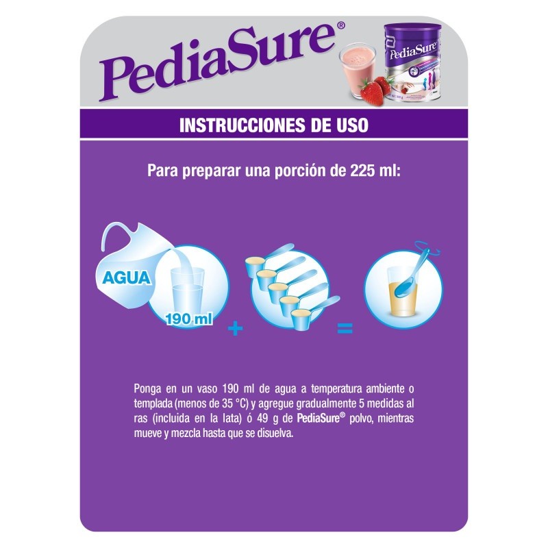 PediaSure Polvo Fresa 850gr-2