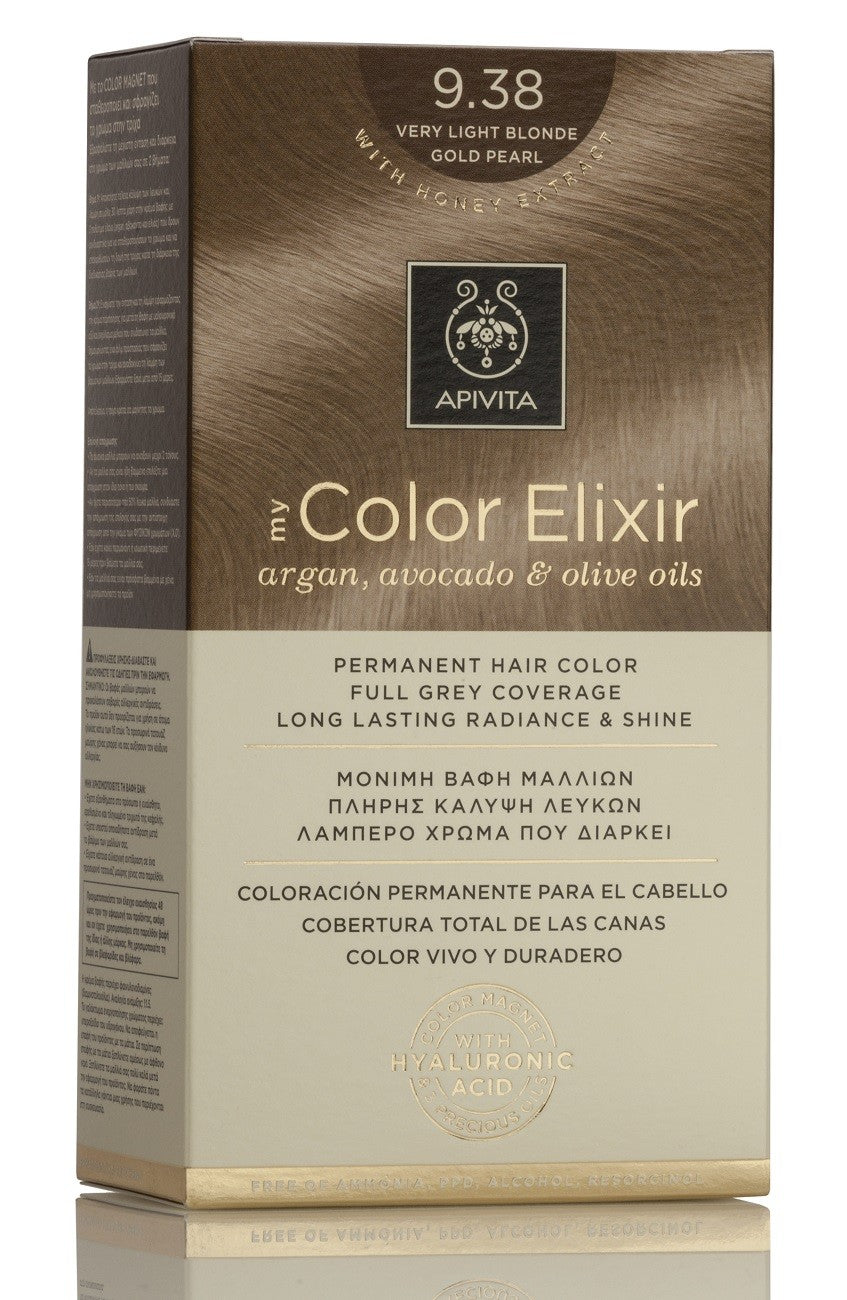 APIVITA Tinte 9.38 Rubio muy Claro Dorado Perlado My Color Elixir-1