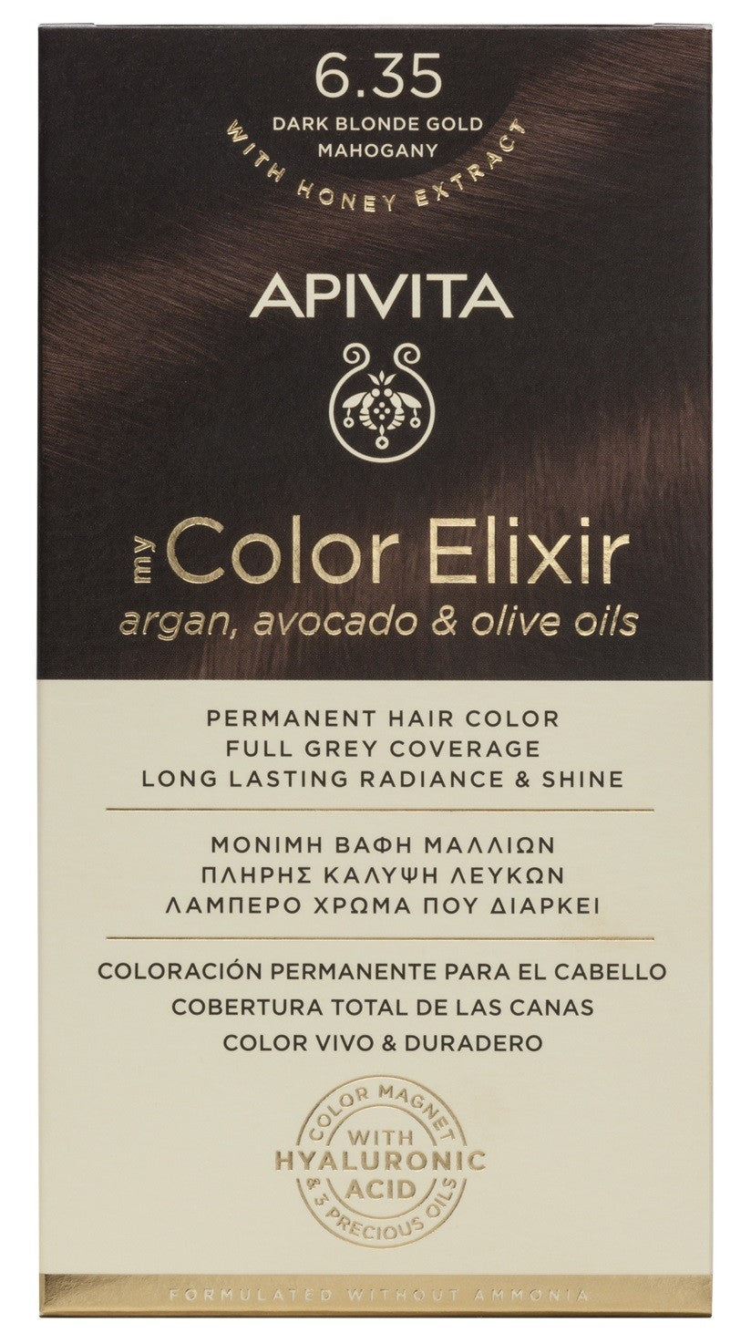 APIVITA Tinte 6.35 Rubio Oscuro Dorado Caoba My Color Elixir-1