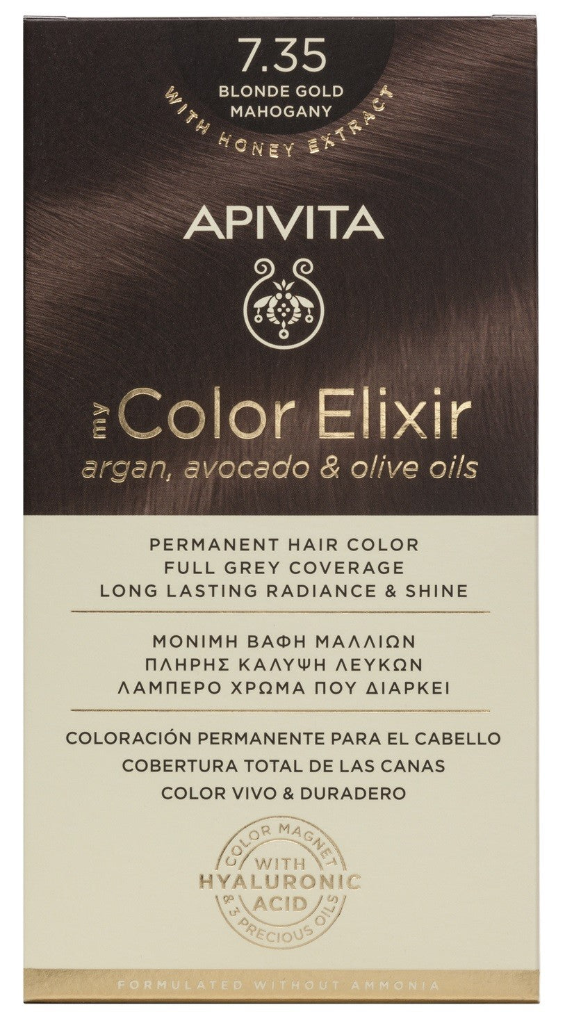 APIVITA Tinte 7.35 Rubio Dorado Caoba My Color Elixir-1