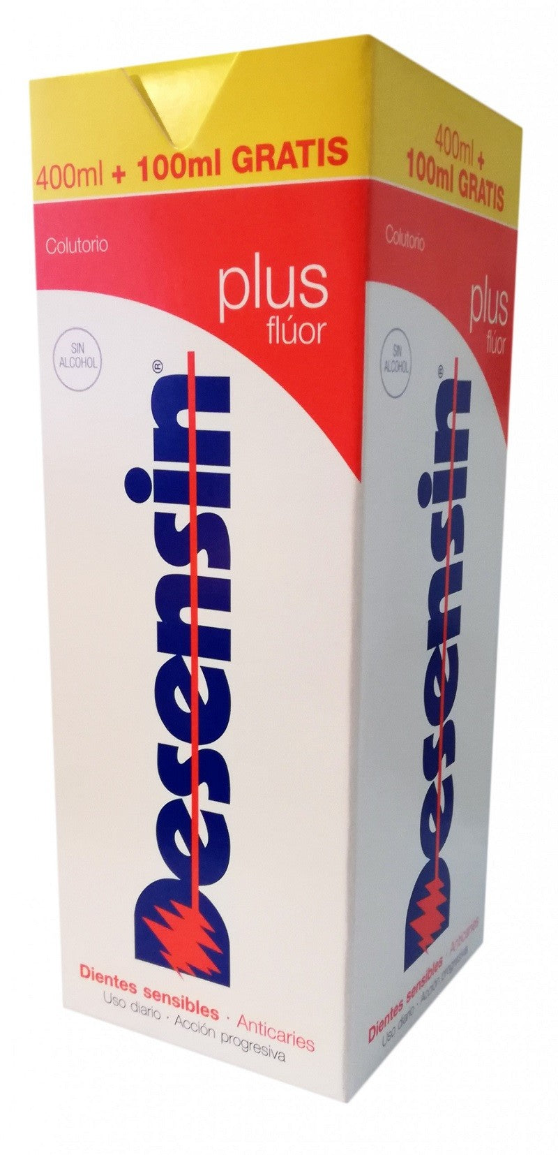 DESENSIN Plus Flúor Colutorio Bucal 400ml + 100ml GRATIS-1