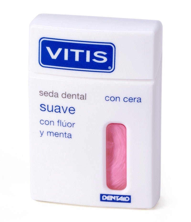 VITIS Seda Dental Suave con Flúor y Menta-1