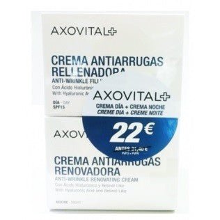 AXOVITAL PACK Antiarrugas Crema Día 50ml + Crema de Noche 50ml-2