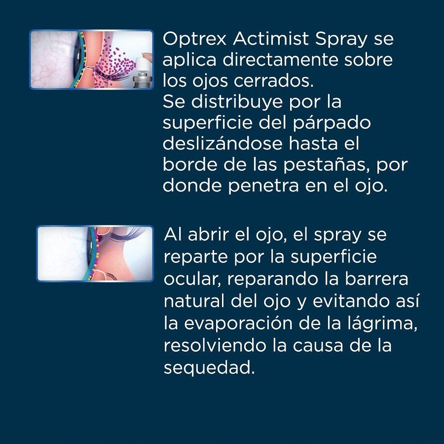 OPTREX ActiMist Spray Ocular 2 en 1 Ojos Secos y Cansados 10ml-3
