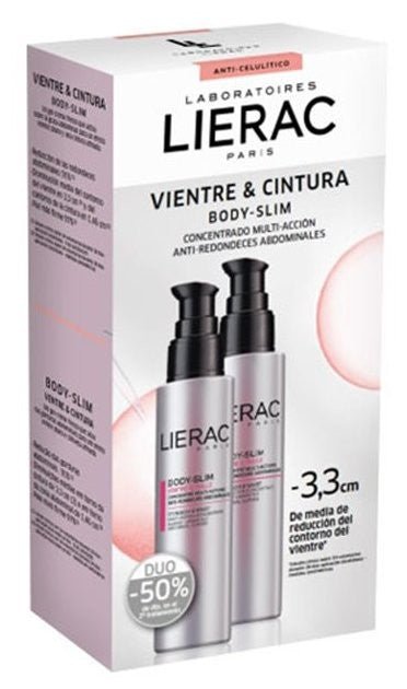 LIERAC Body-Slim Vientre y Cintura 2x100ml-2
