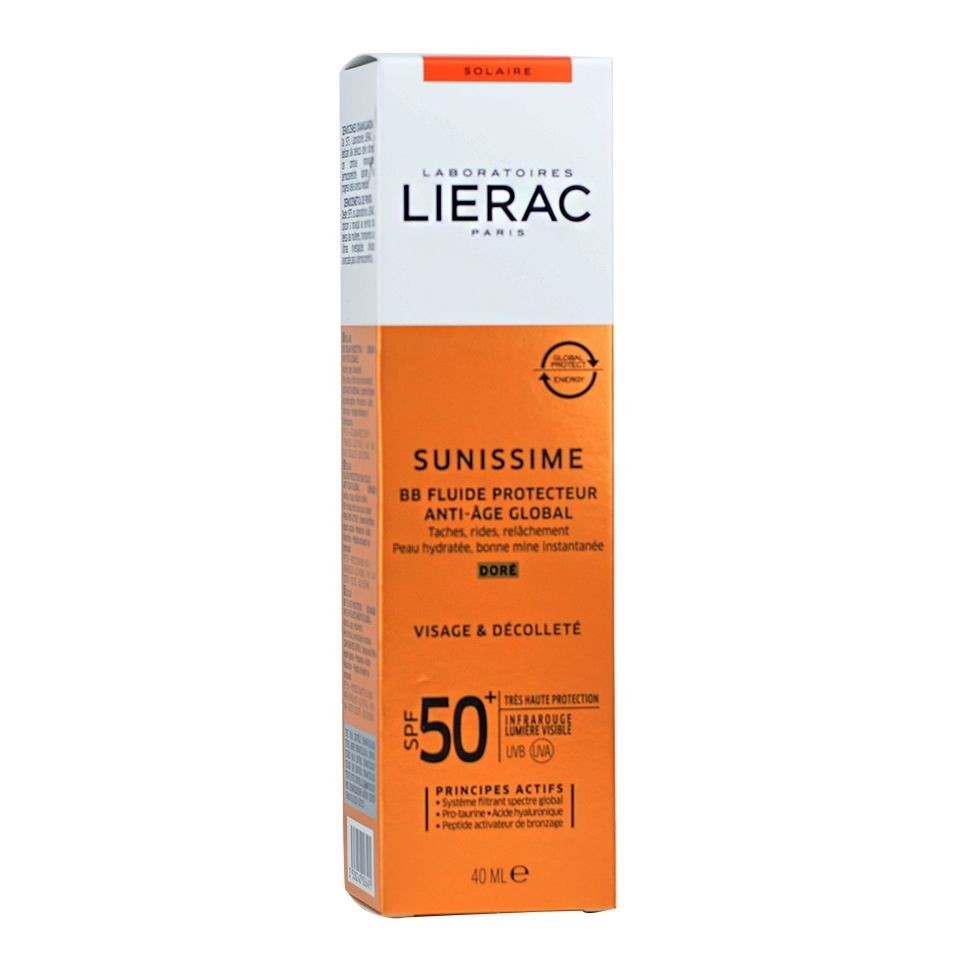 LIERAC Sunissime BB Fluido Protector con Color Spf50 Antiedad 40ml-1